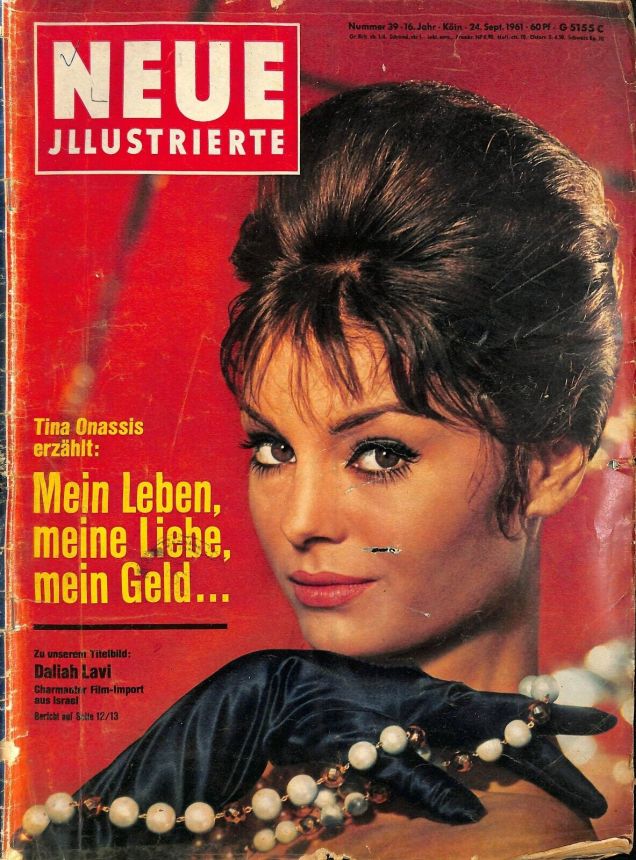 NEUE ILLUSTRIERTE magazine side cover Issue 39 24 September 1961
