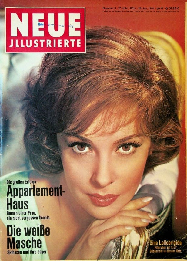 NEUE ILLUSTRIERTE magazine side cover Issue 4 28 January 1962