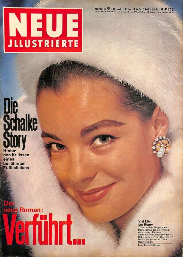 NEUE ILLUSTRIERTE magazine side cover Issue 9 3 March 1963