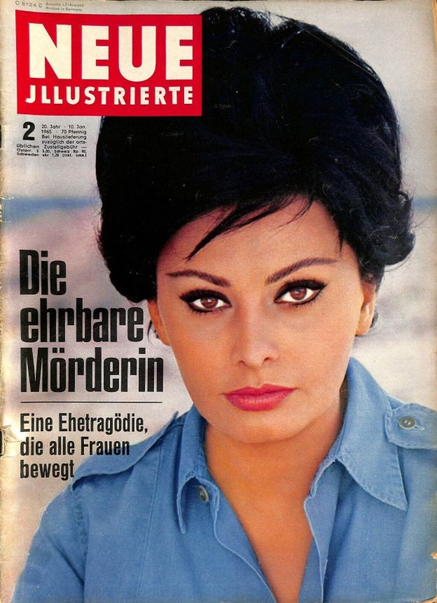 NEUE ILLUSTRIERTE magazine side cover Issue 2 10 January 1965