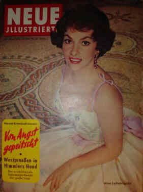 NEUE ILLUSTRIERTE magazine side cover Issue 30 26 July 1958