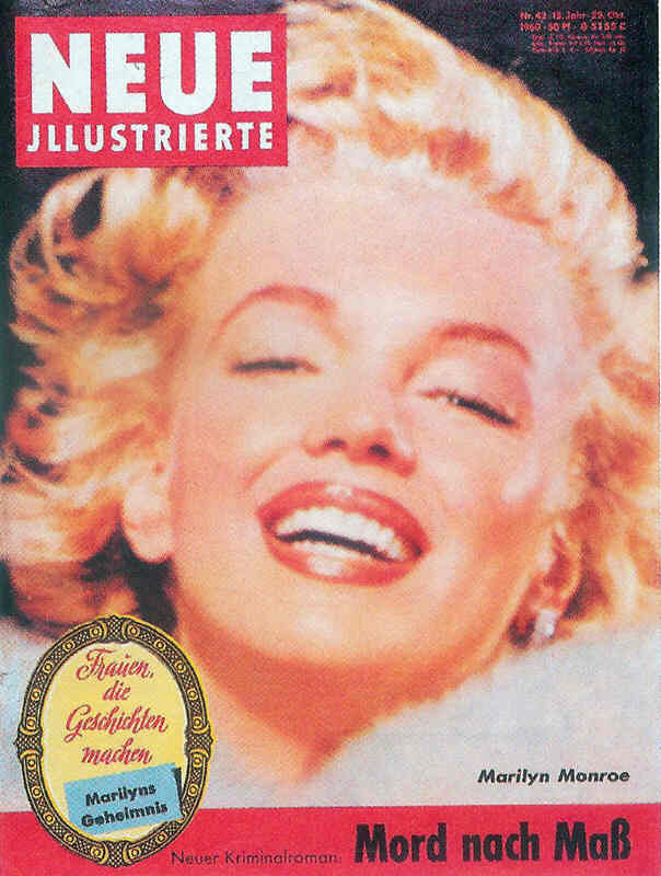 NEUE ILLUSTRIERTE magazine side cover Issue 42 25 October 1960