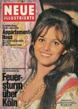 NEUE ILLUSTRIERTE magazine side cover Issue 49 3 December 1961