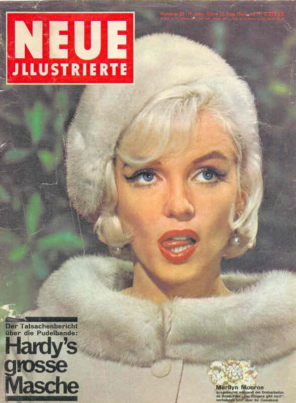 NEUE ILLUSTRIERTE magazine side cover Issue 32 12 August 1962