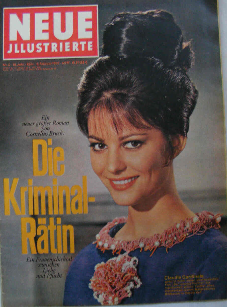 NEUE ILLUSTRIERTE magazine side cover Issue 5 3 February 1963