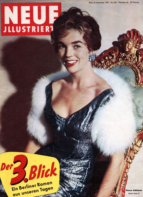 NEUE ILLUSTRIERTE magazine side cover Issue 46 12 November 1955