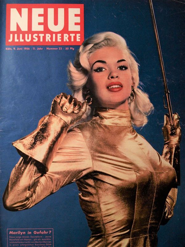 NEUE ILLUSTRIERTE magazine side cover Issue 23 9 June 1956
