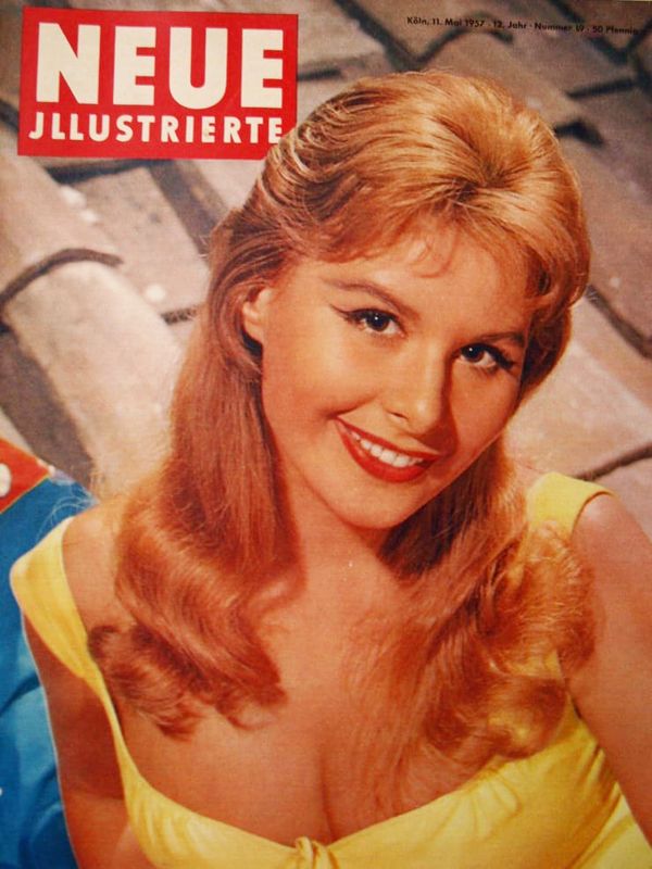 NEUE ILLUSTRIERTE magazine side cover Issue 19 11 May 1957