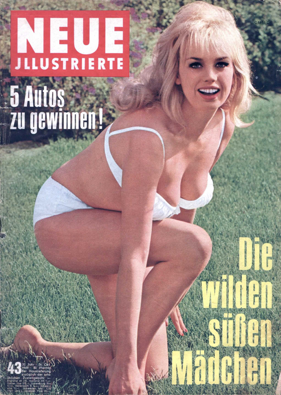 NEUE ILLUSTRIERTE magazine side cover Issue 43 24 October 1965