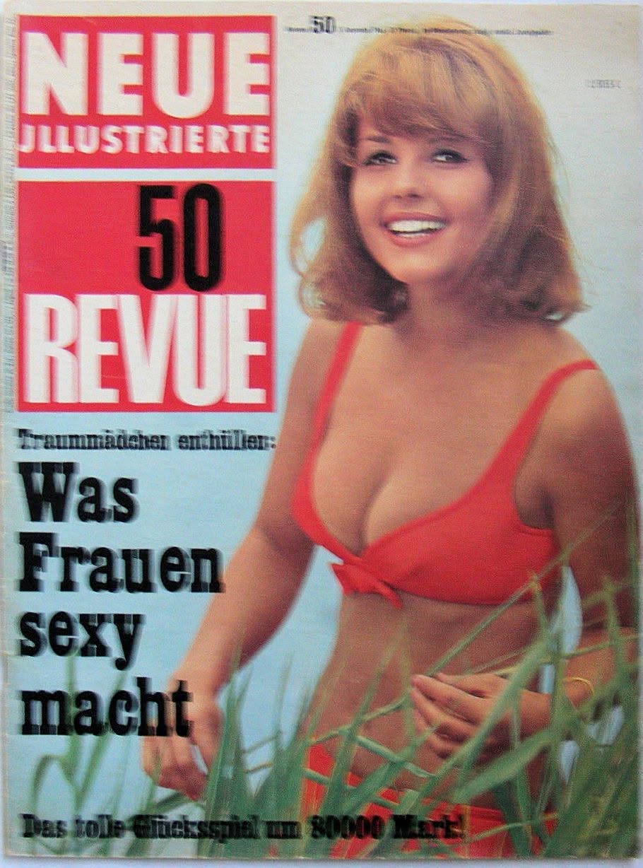 NEUE REVUE magazine side cover Issue 50  December 1966