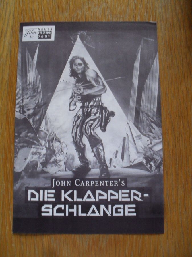 NEUES FILMPROGRAMM magazine side cover Issue 7691   