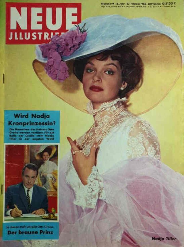 NEUE ILLUSTRIERTE magazine side cover Issue 9 27 February 1960