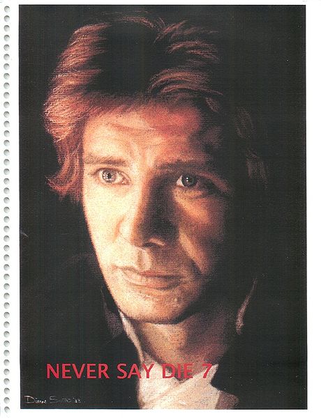NEVER SAY DIE magazine side cover Issue 7 May 2006