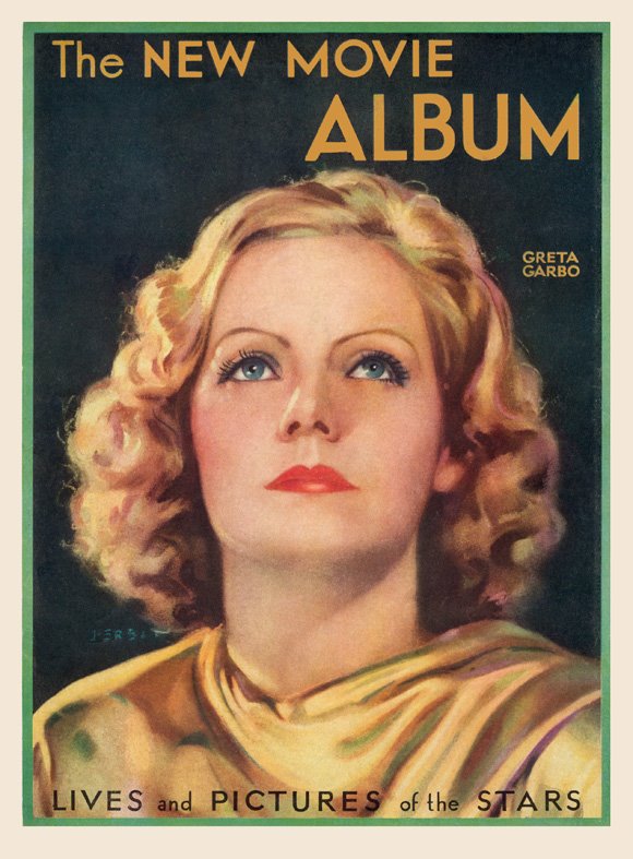 NEW MOVIE ALBUM | THE magazine side cover  1930