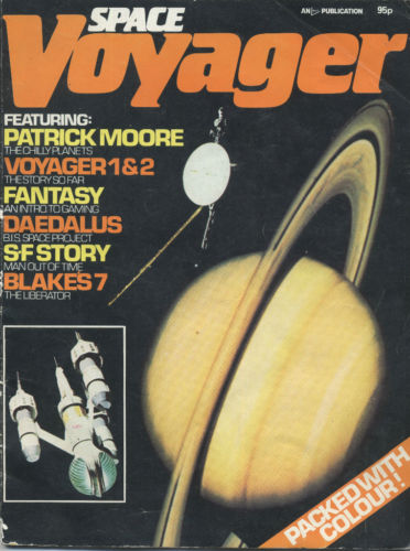 SPACE VOYAGER magazine side cover  1981