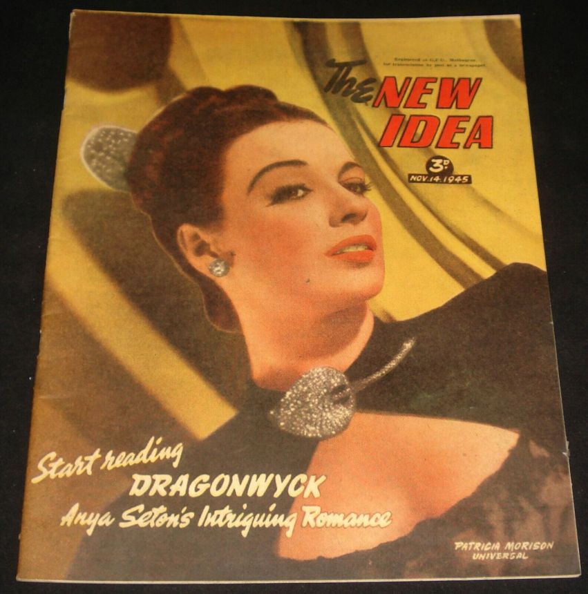 NEW IDEA magazine side cover 14 November 1945