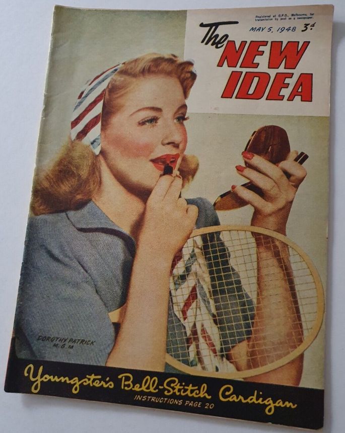 NEW IDEA magazine side cover 5 May 1948