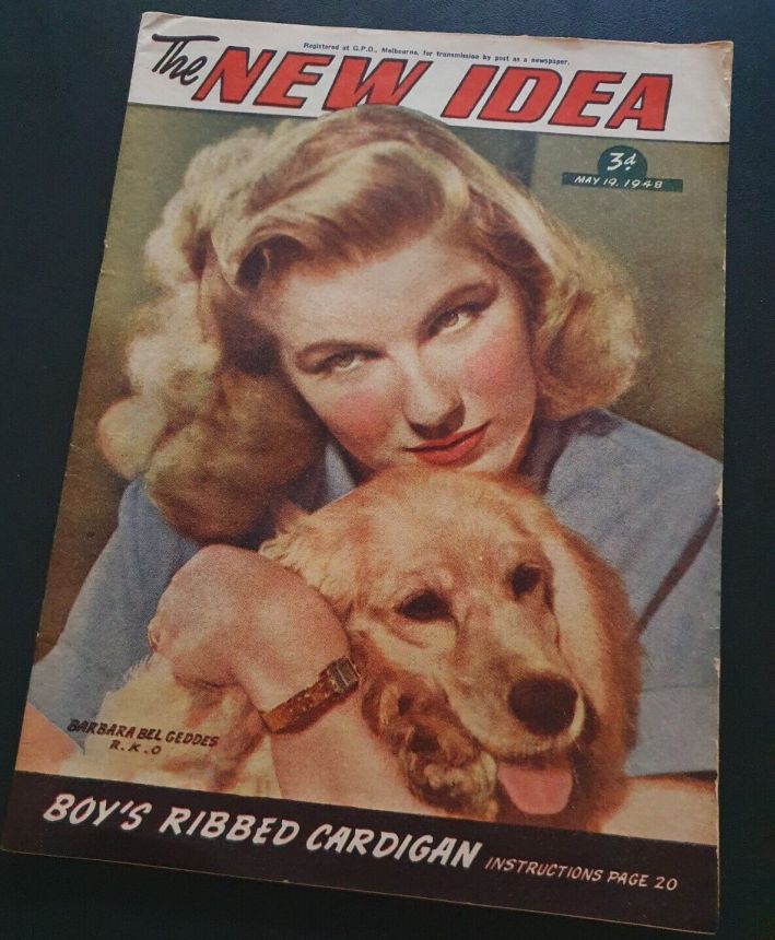 NEW IDEA magazine side cover 19 May 1948