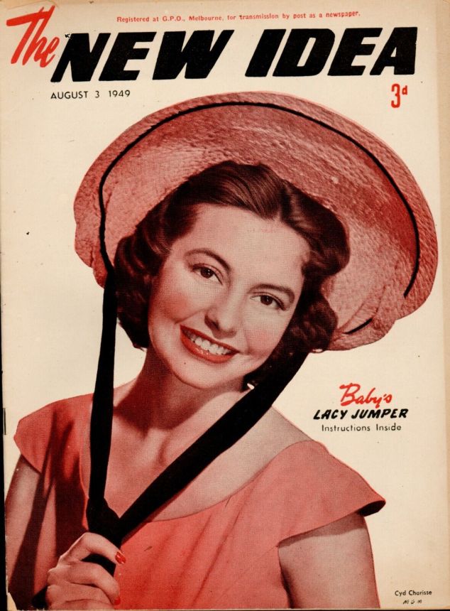 NEW IDEA magazine side cover 3 August 1949