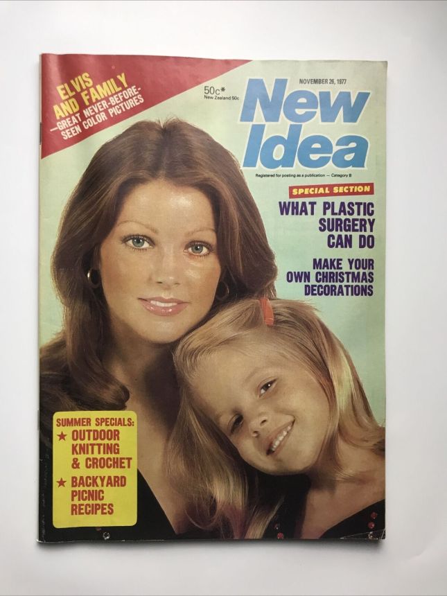 NEW IDEA magazine side cover 26 November 1977