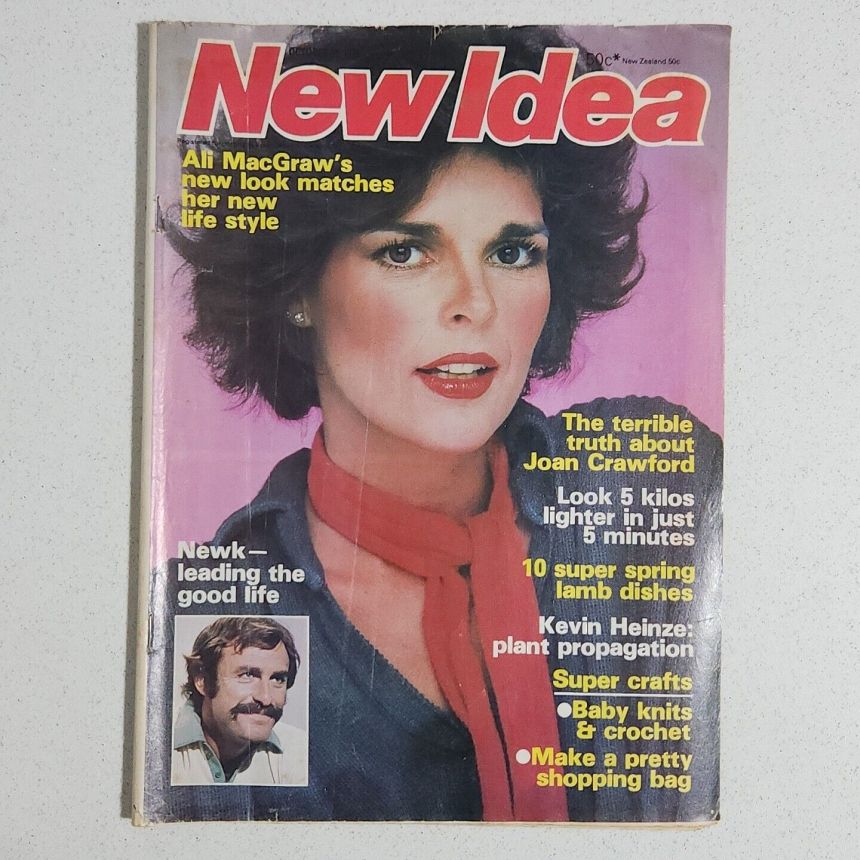 NEW IDEA magazine side cover 14 October 1978