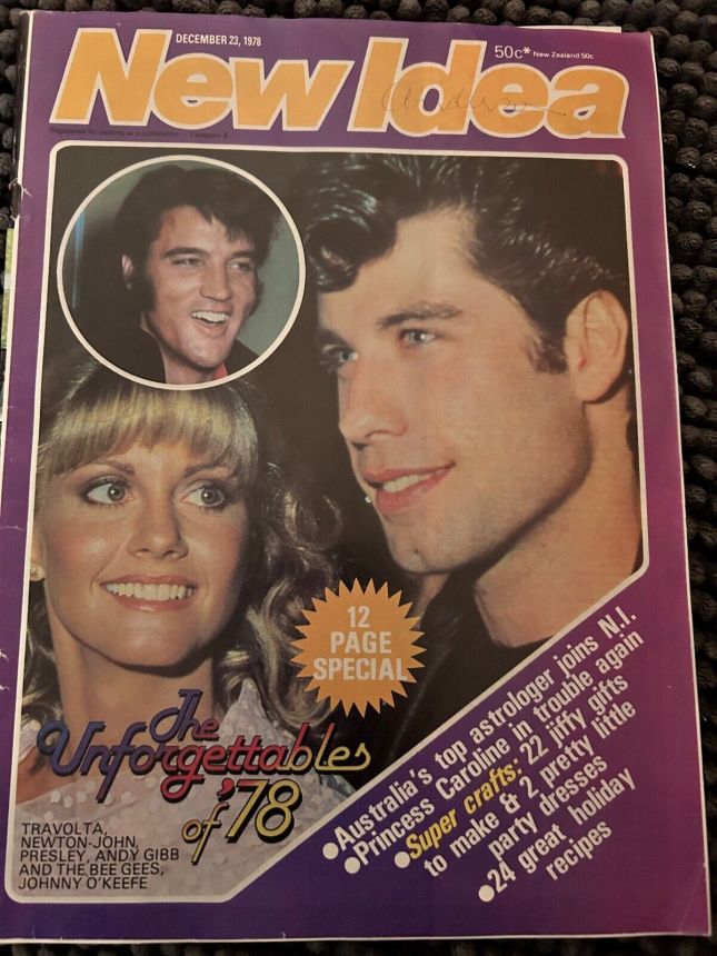 NEW IDEA magazine side cover 23 December 1978