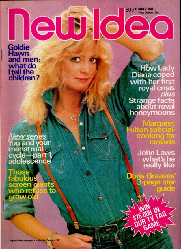 NEW IDEA magazine side cover 2 May 1981