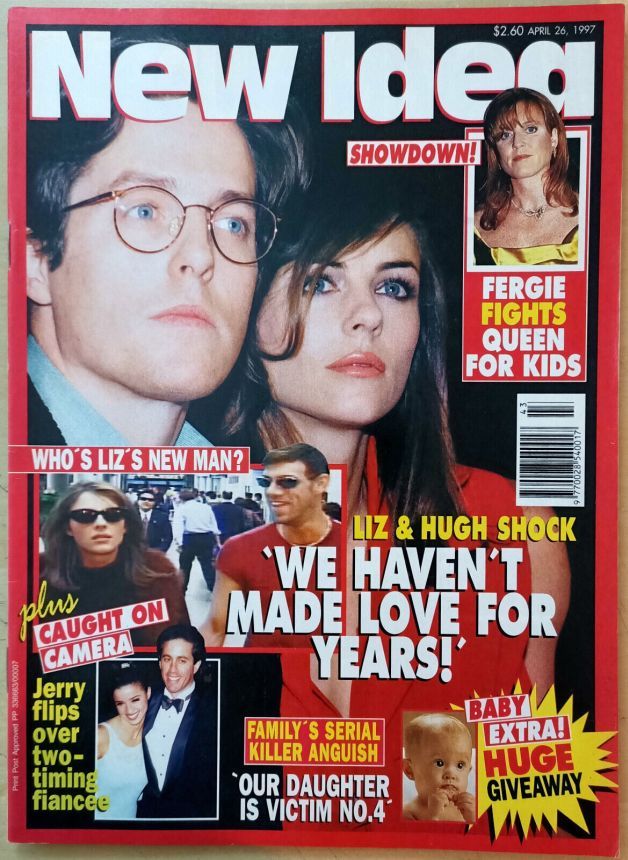 NEW IDEA magazine side cover 26 April 1997