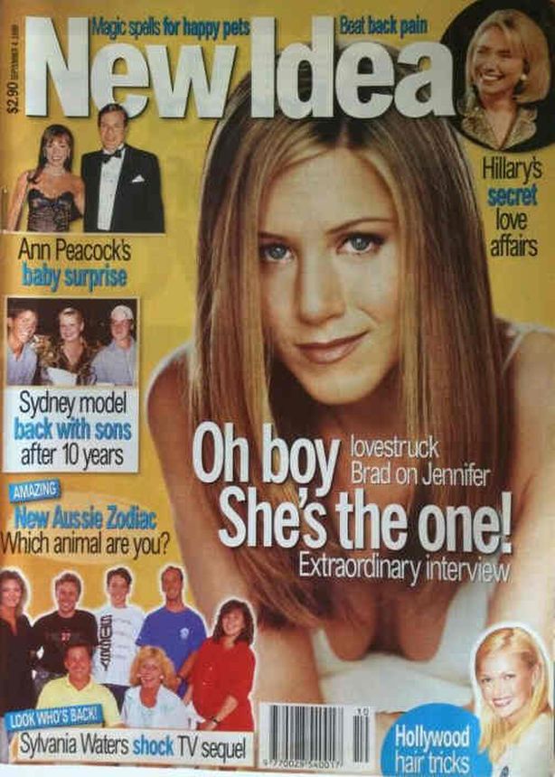 NEW IDEA magazine side cover 4 September 1999