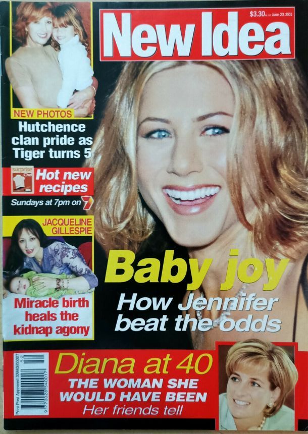 NEW IDEA magazine side cover 23 June 2001