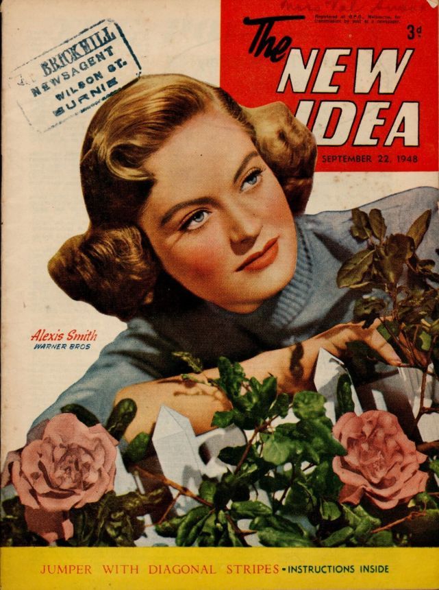 NEW IDEA magazine side cover 22 September 1948