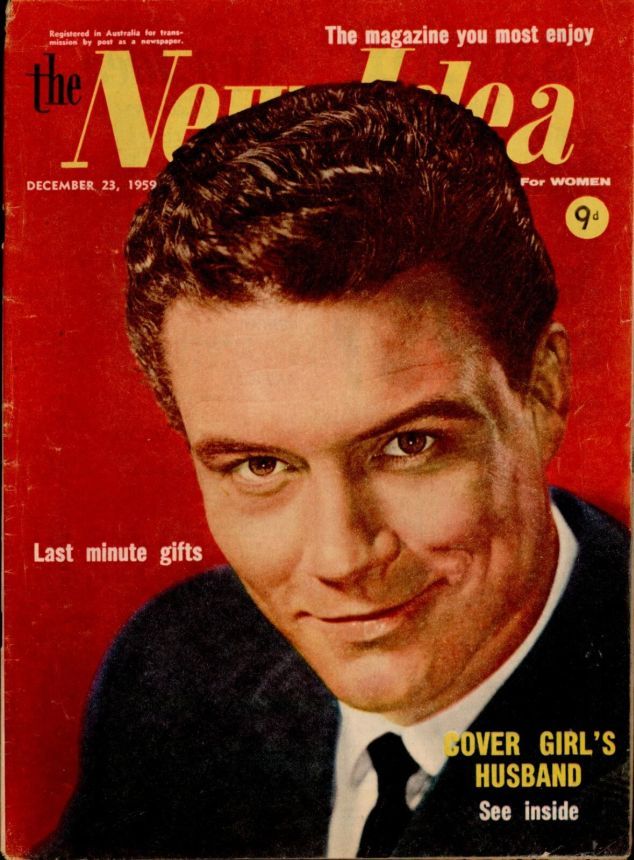 NEW IDEA magazine side cover 23 December 1959