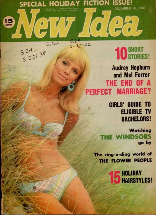 NEW IDEA magazine side cover 30 December 1967