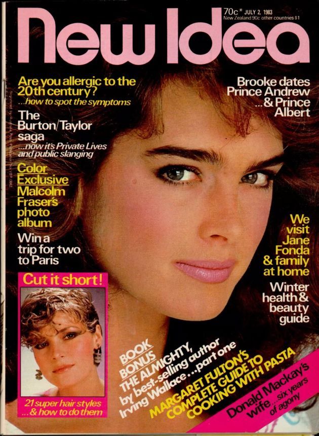 NEW IDEA magazine side cover 2 July 1983