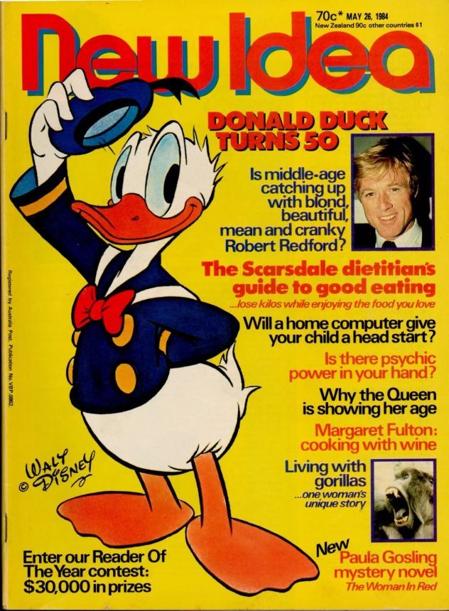 NEW IDEA magazine side cover 26 May 1984
