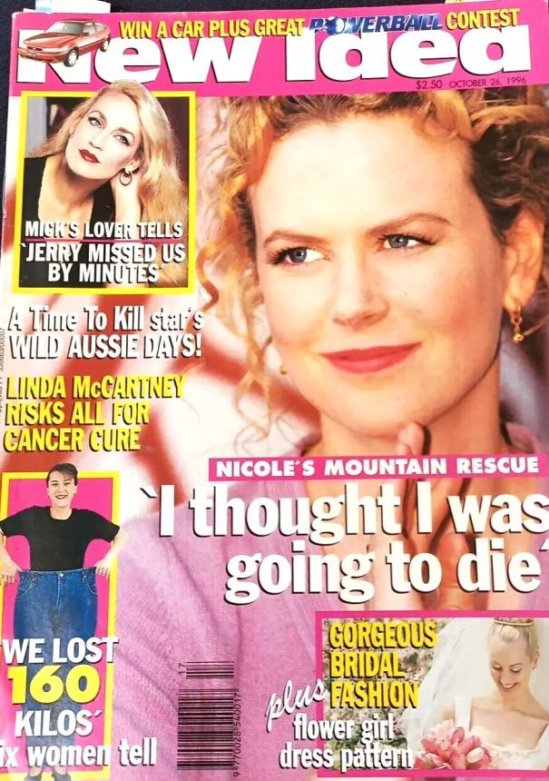 NEW IDEA magazine side cover 26 October 1996