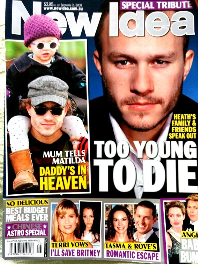 NEW IDEA magazine side cover 2 February 2008