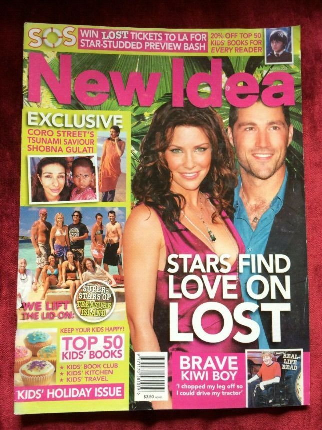 NEW IDEA magazine side cover 30 April 2005