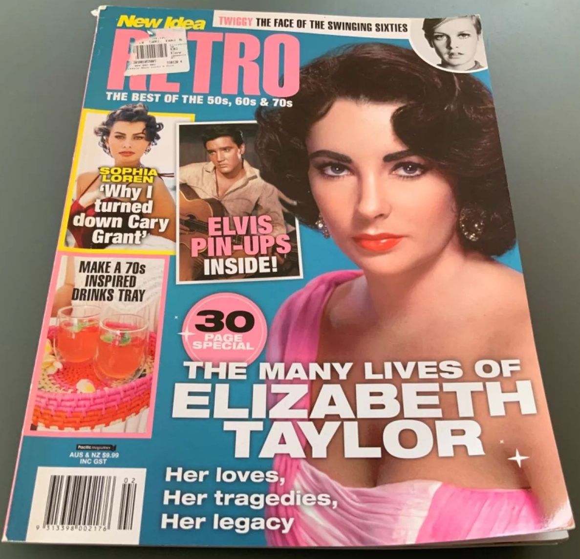 NEW IDEA RETRO magazine side cover Issue 2   2020