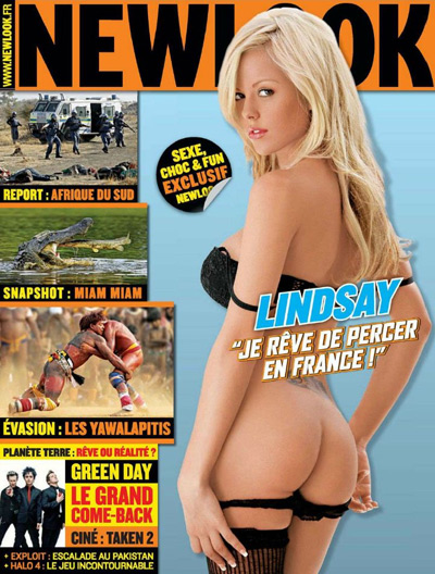 NEWLOOK magazine side cover Issue 343 October-November 2012