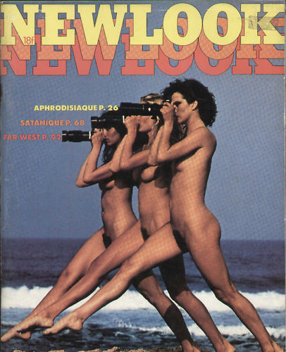 NEWLOOK magazine side cover Issue 14 October 1984