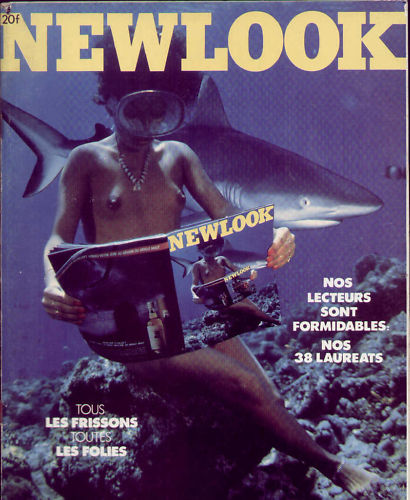 NEWLOOK magazine side cover Issue 24 August 1985