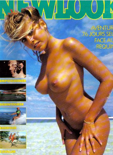 NEWLOOK magazine side cover Issue 35 July 1986