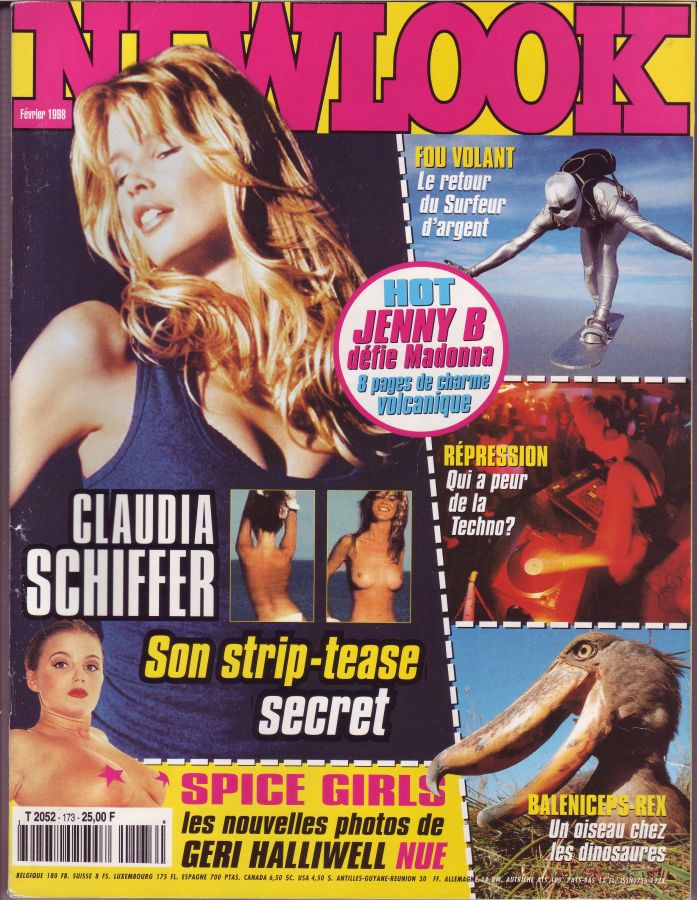 NEWLOOK magazine side cover Issue 173 February 1998