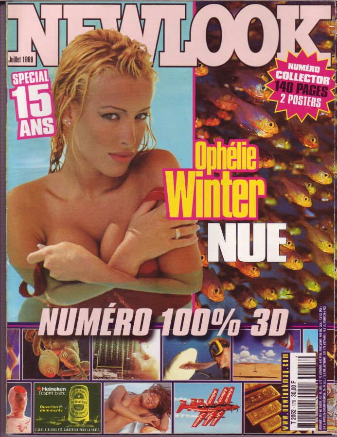 NEWLOOK magazine side cover Issue 178 July 1998