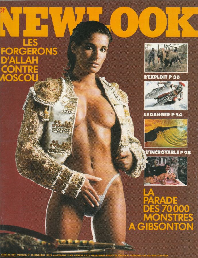 NEWLOOK magazine side cover Issue 28  December 1985
