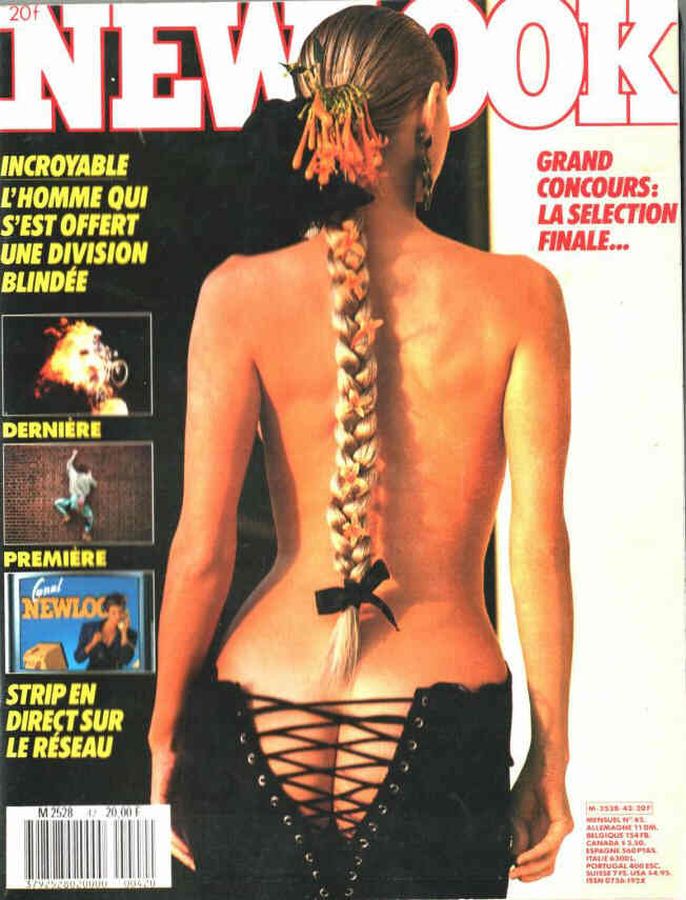 NEWLOOK magazine side cover Issue 42  February 1987