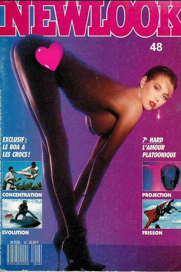 NEWLOOK magazine side cover Issue 48  August 1987