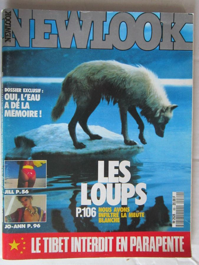 NEWLOOK magazine side cover Issue 69  May 1989