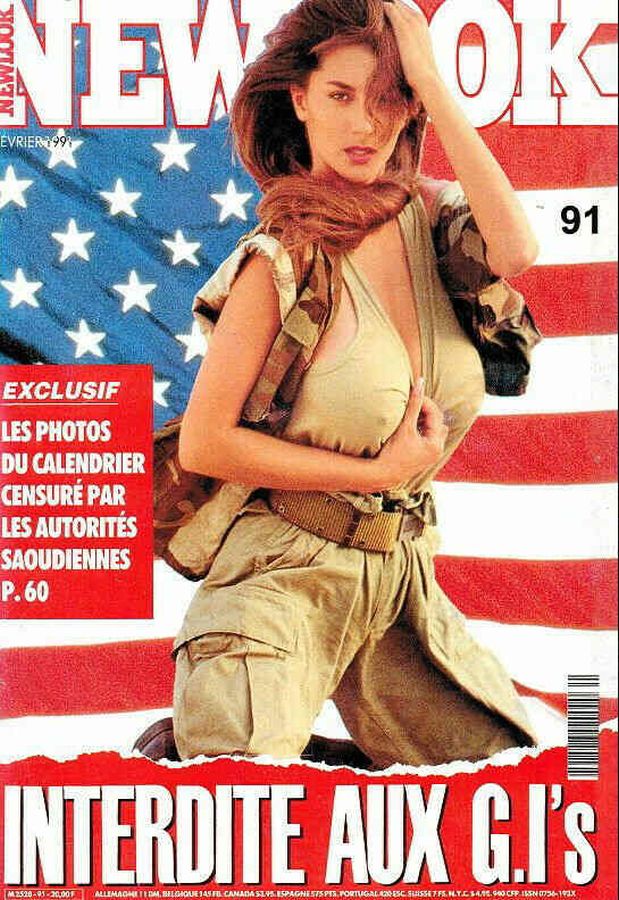 NEWLOOK magazine side cover Issue 91  February 1991